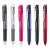 日本ZEBRA斑马牌三色多功能中性笔J3J2便携彩色水笔学生用子弹头按动手账签字笔0.5mm多色合一 黑色杆DBK