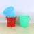 普利塞拉 红色塑料水桶 手提塑料桶储水桶洗衣桶学生提桶储水清洁洗车桶 15L【口径32.5*高30】