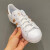 阿迪达斯（adidas）三叶草板鞋女鞋夏季新款运动鞋时尚轻便透气皮质小白鞋休闲鞋 EE6201白色/金色 36.5