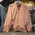 阿迪达斯 （adidas）外套男装2024春秋款运动服梭织加绒保暖立领夹克休闲 HZ3038土褐色 S