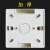 适用于86型开关插座通用高档超薄明装底盒内盒阻燃 PVC明接线布线 拍一件发5个