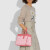 蔻驰（COACH）女包 经典标志 Field 30号托特包大容量单肩通勤时尚手提包礼物 C3282 粉色