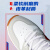 李宁（lining）网球鞋男子专业防滑耐磨女子网球运动鞋 浅烟灰/桑巴红 39.5