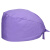 耀王医用手术帽棉质透气口腔护士工作帽纯色包头帽 浅紫 可调节 