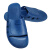 上柯 B3455 SPU底蓝色防静电拖鞋 无尘洁净电子实验室工作鞋 小六孔 小六孔46码（280mm）