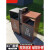 小区分类室外户外街道环卫果皮箱公园景区大号垃圾桶不锈钢垃圾箱 垃圾桶 BX6670