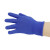 出极防滑耐磨劳保手套 尼龙点胶点塑点珠手套 蓝色12双 单位:双