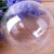迈恻亦亚克力球透明球塑料球圆球罩 透明圆球空心球壳 婚庆商场挂饰吊球 16CM透明球1个