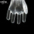 中环力安【薄款透明200只】一次性手套塑料透明食品级薄膜加厚耐用餐饮抽取式
