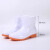高筒加棉EVA泡沫雨靴男女冬季防水鞋水靴厨房防滑耐油食品靴 高度16cm左右：白色（牛筋底-不加棉） 36