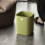 垃圾桶客厅厨房卫生间卧室厕所办公室宿舍收纳桶收纳筒废纸篓 13L(牛油果绿