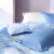 水星家纺床上用品四件套被套床单北欧简约风套件1.5米床 梦之流光