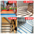 防滑条 自粘幼儿园楼梯PVC胶条收边条台阶贴条防滑橡胶地板压条定 黄色-宽度4CM带背胶
