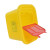 狮伽 垃圾盒 收纳盒黄色方形利器盒圆形医疗锐器盒废弃针头收纳盒利器盒 8L