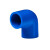 PVC-U90°弯头 DN32 蓝色 起订量10个 不涉及维保 货期20天