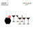 醴铎RIEDEL 奥地利Riedel璀璨系列彩杆套装黑皮诺波尔多红葡萄酒杯高脚杯6只 6只波尔多套装 625ml