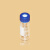 透明/棕色玻璃样品瓶 气相液相色谱自动进样瓶 螺口含盖 ml100个 4ml棕色配顶空盖垫(带刻度)