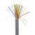 津达线缆 TRVV 3*1平方电缆线一米，灰色