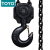 TOYO/东洋手扳葫芦起重环链葫芦1.6T3.2T9吨3M5米手动链条葫芦 1.6吨*3米