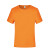 中神盾 定制 SWS-CDS-HT3200 圆领速干方格T恤衫轻薄速干男女运动上衣 橙色 180