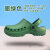 谋福（CNMF） 手术工作鞋 无尘实验室男女拖鞋EVA包头 21款墨绿色（有带） 43/44 