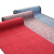 雅的 PVC复合地垫 艺术方格走廊防滑防水地毯 裁剪进门垫 红色艺术方格 1.2m宽 /米