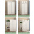 奈高更衣柜家用卧室推拉门出租房经济型简易木质衣柜1.4米