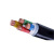 起帆（QIFAN）电线电缆 带铠装地埋电缆硬线 YJV22-0.6/1kv-5*16平方 一米价