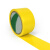 久臻 8480 PVC警示胶带 斑马线警戒地标贴 安全地面5S标识（黄色4.8cm）