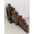 波士顿棕色小口密封玻璃瓶避光化学试剂瓶茶色分装小瓶带盖密封罐 500ml()