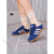 阿迪达斯 （adidas）「T头鞋」GAZELLE经典复古麂皮板鞋男女adidas三叶草 绿/橘红 36.5