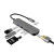AJIUYU USB-C笔记本Type-c扩展HDMI电脑通用转接头USB3.0分线器 5合1 Type-c扩展坞USB3.0+HDMI 神舟笔记本电脑(战神/精盾)等系列