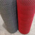 上陶鲸 条纹防滑垫入户门口地垫可裁剪商用加厚 红色宽120cm【一米价】