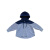 UCKR男童长袖衬衫2023春装新款洋气中小童上衣连帽衬衣儿童洋气外套潮 如图色 90cm