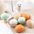 费雪（Fisher-Price）实心假鸡蛋玩具木制仿真实心假鸡蛋玩具初生仿真石头道具模型假的 褐色鸡蛋2个(实心木质)