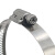 304不锈钢卡箍喉箍圈快装管卡扣水管管夹管卡监控抱箍支架 12mm宽(0-300mm直径)
