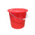 珠塑（ZHUSH）塑料提水桶 加厚耐用圆形收纳桶清洁洗衣桶大容量水桶 珠江桶带盖4.5L