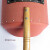 LZJV新护红钢纸板电焊面罩手把帽子焊工面具加厚防火星手持焊接面罩 红色