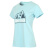 Marmot春夏户外运动休闲白搭潮流透气舒适女款短袖棉T恤 淡蓝 S