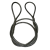 巨力 带编头钢丝绳 编头长度：36cm；钢丝绳长度：6m