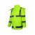阿力牛  ASF59 安全警示雨衣 户外骑行徒步防汛防暴雨雨披 荧光绿上衣 XL 