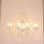 梵靓（FLDJL） 轻奢水晶吊灯欧美式简约现代客厅灯餐厅温馨主卧室灯的 白色5头吊灯5瓦暖光 需要白光备注
