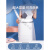 南极人小型洗衣机洗内衣内裤家用专用迷你袜子清洗机宿舍懒人神器 6.5kg-珠光白【蓝光 洗沥一体】送沥水篮