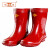 踏雪（TAXUE）绝缘靴 25KV电工橡胶鞋高压耐磨防水防滑安全雨鞋 43码TX-JYX08