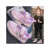 港莲娅库洛米女童鞋子2024新款儿童运动鞋软底女孩休闲板鞋低帮中大 紫色 26码