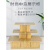中岛展示台展示柜超市堆头促销台货架化妆品茶叶店货柜流水台圆形 长方形1.6米木边框加柜子