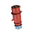 曼奈柯斯MENNEKES 工业防水插头插座航空插头插座连接器三相电公母对接 5芯大电流连接器 32A 400V 货号 4