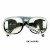 电焊护眼镜牛皮面具配套眼镜烧焊氩弧焊强光眼镜焊工眼镜 白镜-/-五副白镜