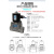 不锈钢防爆电磁阀高压1.6mpa电磁开关控制阀DN15 20 25 32 40 50 DN25【内螺纹304常闭型】