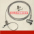 超软304不锈钢钢丝绳单向锁头紧固件及配件 4毫米2.5米锁头+转环